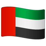 Bandeira dos Emirados Árabes Unidos Emoji WhatsApp