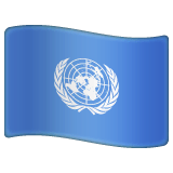 Flagge der Vereinten Nationen Emoji WhatsApp