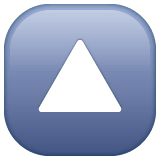 Dreieck nach oben Emoji WhatsApp