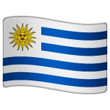 Drapeau de l’Uruguay Émoji WhatsApp