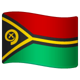 🇻🇺 Флаг Вануату Эмодзи в WhatsApp