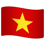 Flag: Vietnam Emoji on WhatsApp