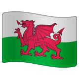 威尔士国旗 on WhatsApp