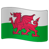 Drapeau du pays de Galles on WhatsApp