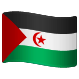 🇪🇭 Drapeau du Sahara occidental Émoji sur WhatsApp