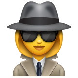 🕵️‍♀️ Investigatrice Emoji su WhatsApp