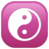 ☯️ Yin e yang Emoji su WhatsApp