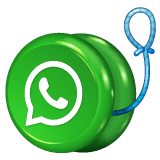 Yo-Yo Emoji on WhatsApp