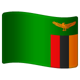 Bandeira da Zâmbia Emoji WhatsApp