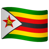 Bandeira do Zimbabué Emoji WhatsApp