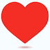 ❤️ Coração vermelho Skype