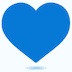 💙 Corazón azul Skype