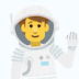 👨‍🚀 Astronaute homme Skype