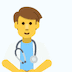 👨‍⚕️ Man health worker Skype