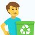 Man Recycling Skype