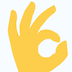 👌 Signe de la main OK Skype