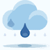 🌧 Nuvola con pioggia Skype