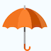 ☔ Regenschirm mit Tropfen Skype