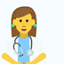 👩‍⚕️ Profissional de saúde (mulher) Skype