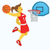⛹️‍♀️ Woman playing basketball Skype