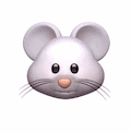 🐭 Cara de ratón Animoji