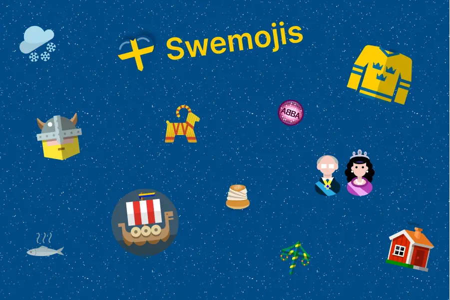 Набор эмодзи — Swemojis